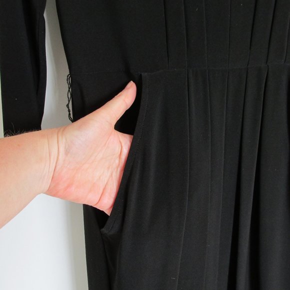 Jones New York Petite LBD Soft Jersey Pockets - Picture 6 of 10